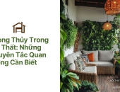 Phong Thủy Trong Nội Thất: Những Nguyên Tắc Quan Trọng Cần Biết