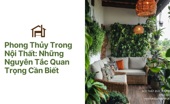 Phong Thủy Trong Nội Thất: Những Nguyên Tắc Quan Trọng Cần Biết