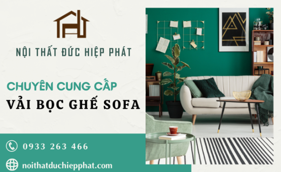 Nên chọn chất liệu vải bọc nào cho bộ ghế sofa giả mây của bạn?